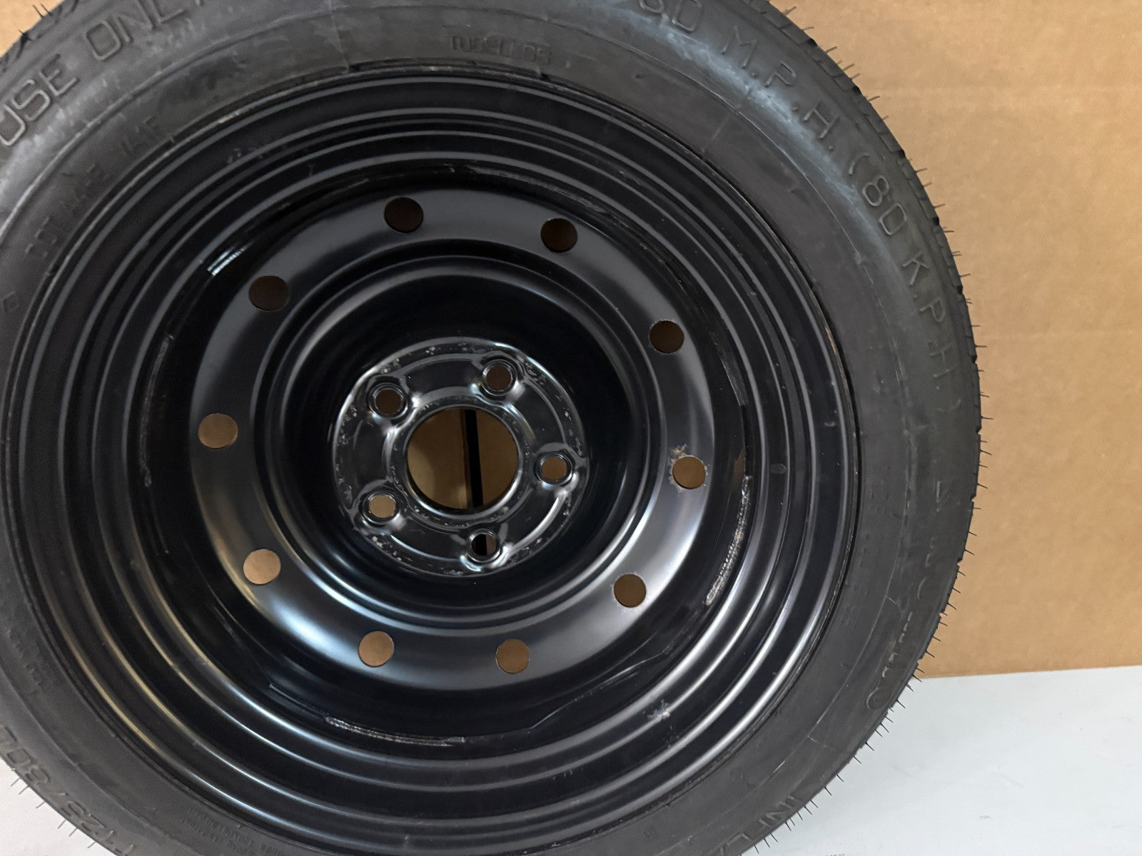 2010-2014 Kia Forte Soul 15" Spare Tire Compact Donut Wheel T125/80D15 OEM