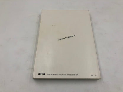 2005 Mazda 3 Owners Manual Set with Case OEM A03B68010