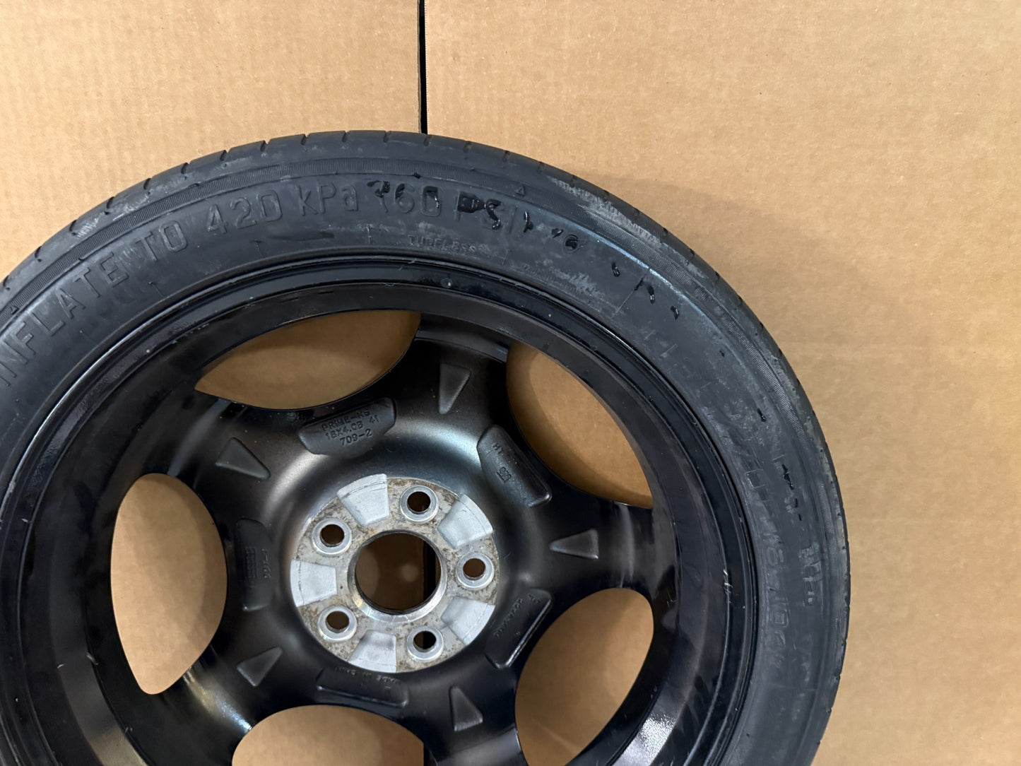 2013-2019 Cadillac XTS Spare Tire 18" Compact Donut T135/70R18