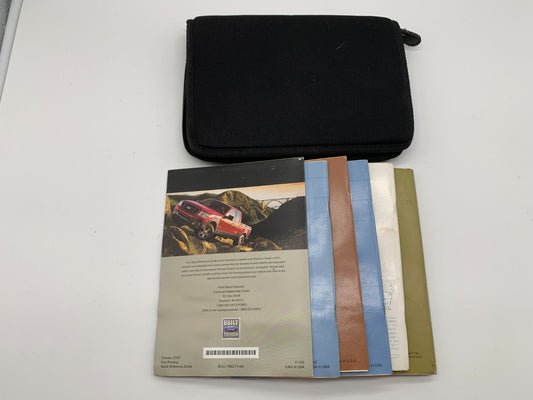 2007 Ford F-150 F150 Owners Manual Set with Case OEM D04B34004