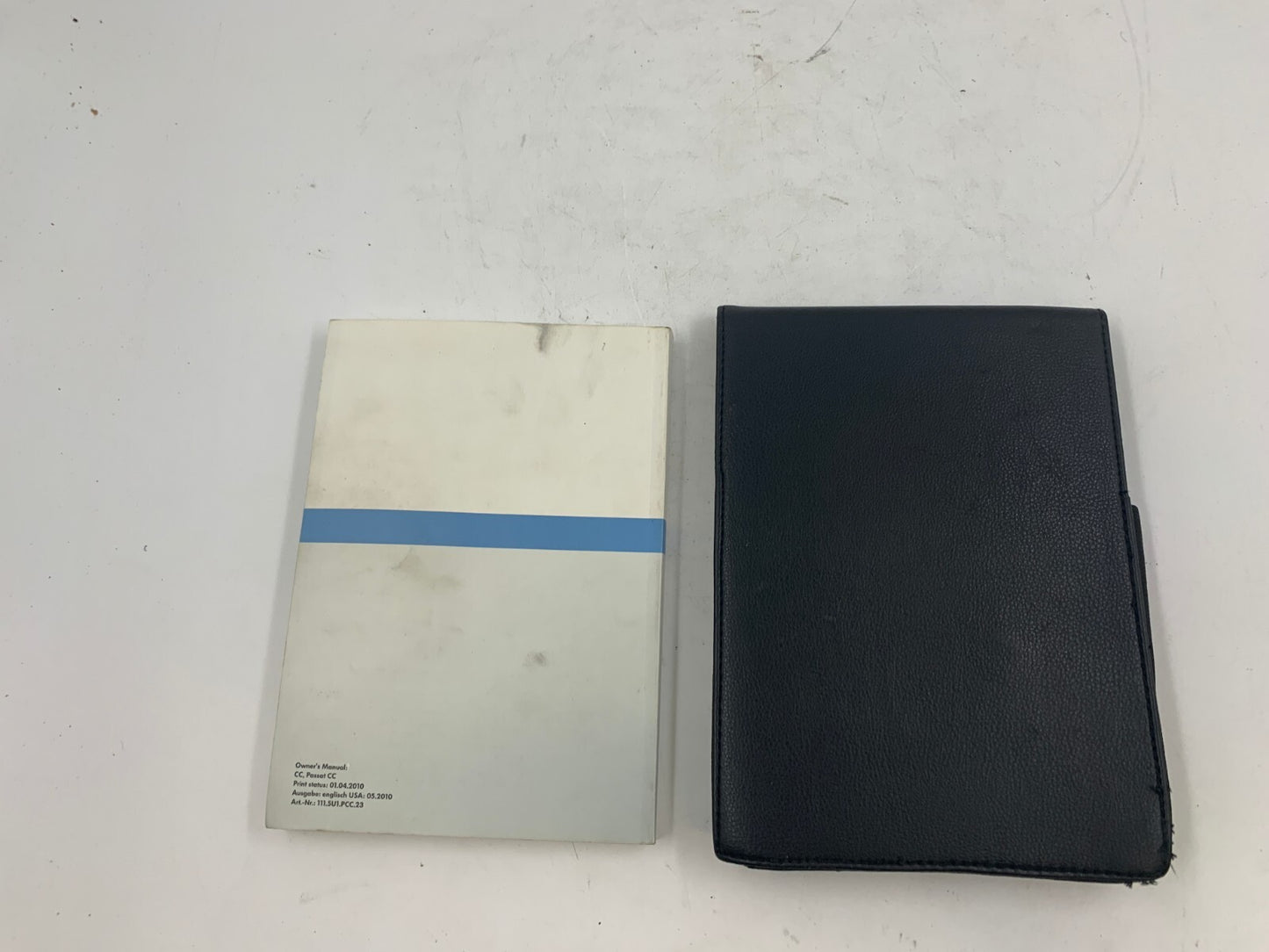 2010 Volkswagen Passat CC Owners Manual with Case OEM C02B03004