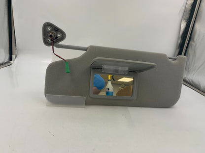 2005-2007 Ford Freestyle Driver Visor Sun Visor Gray Illuminated OEM C02B49011