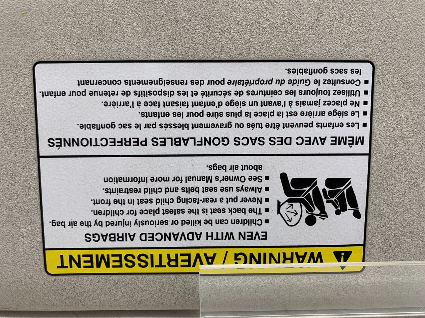 2017-2019 Jaguar XE Passenger Sun Visor Gray OEM A04B14004