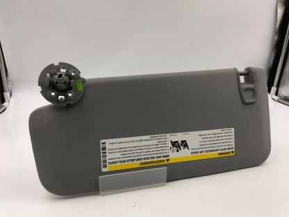 2017-2022 Chevrolet Trax Passenger Sun Visor Gray Illuminated OEM D03B30084