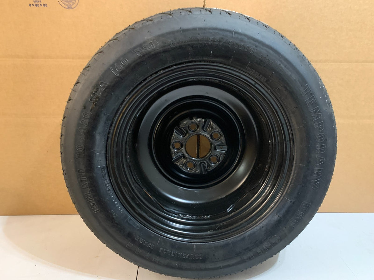2011-2014 Chrysler 200 17" Spare Tire with Jack Kit Compact Donut T155/90D16