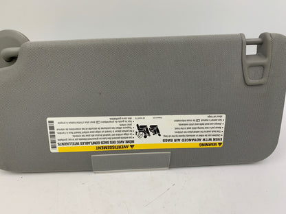 2017-2021 Chevrolet Trax Passenger Sun Visor Gray OEM D01B63001