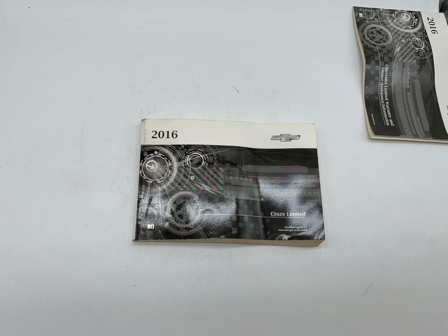 2016 Chevrolet Cruze Limited Owners Manual OEM B01B04004