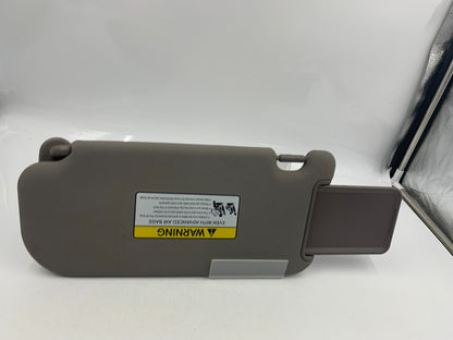 2010-2015 Hyundai Tucson Passenger Sun Visor Sunvisor Gray OEM B01B49034