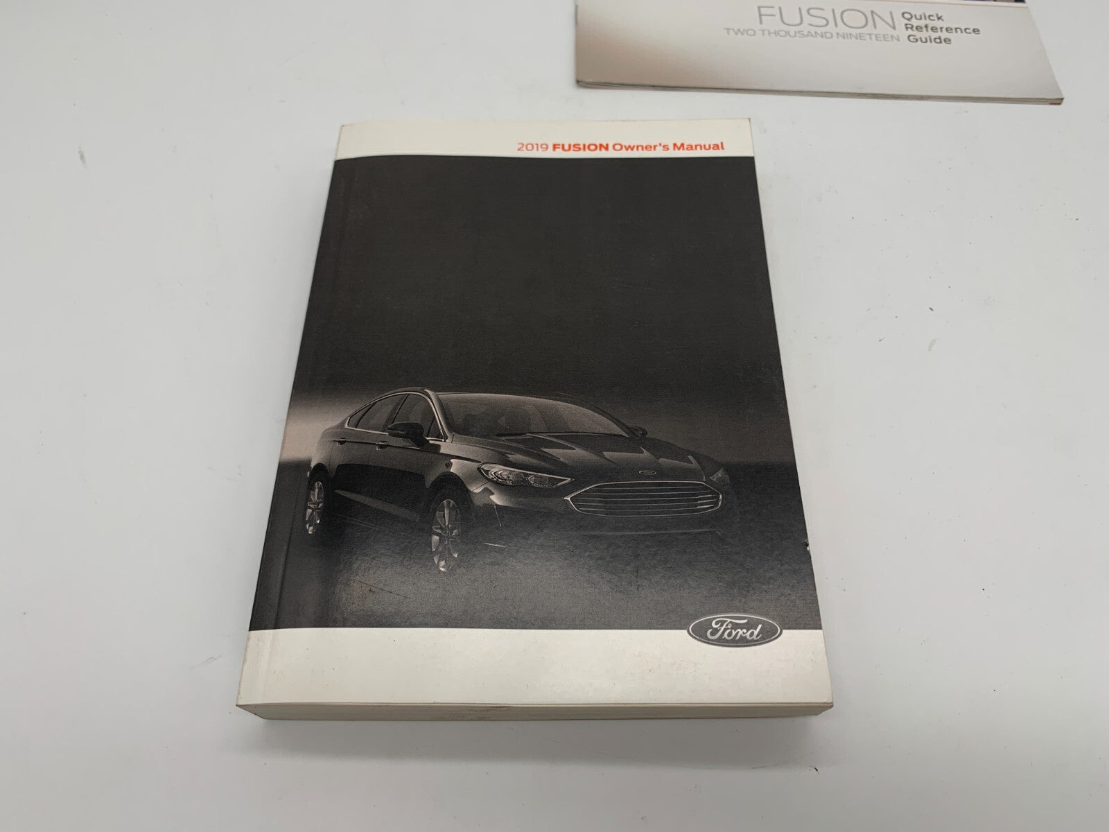 2019 Ford Fusion Owners Manual with Case OEM A02B51076
