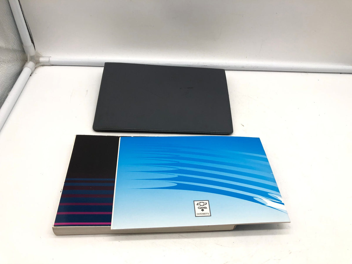 1997 Geo Prizm Owners Manual Set with Case OEM R01B46005