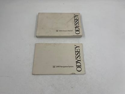 2000 Honda Odyssey Owners Manual Set OEM C01B40023