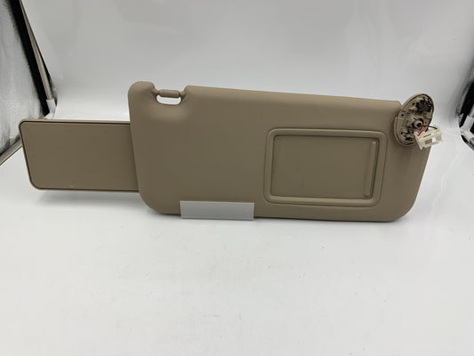 2006-2009 Toyota Rav 4 Passenger Sun Visor Gray Illuminated OEM A02B42028
