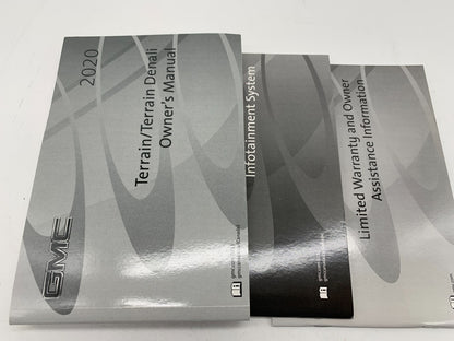 2020 GMC Terrain Denali Owners Manual Set OEM D01B62012