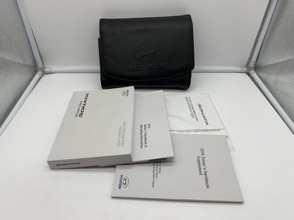 2016 Hyundai Sonata Owners Manual Set with Case OEM