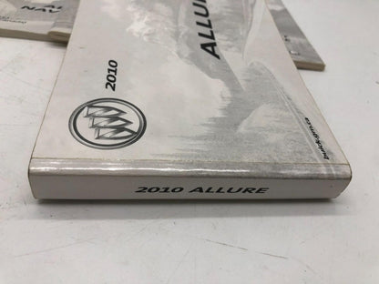 2010 Buick Allure Owners Manual Set OEM D02B62010