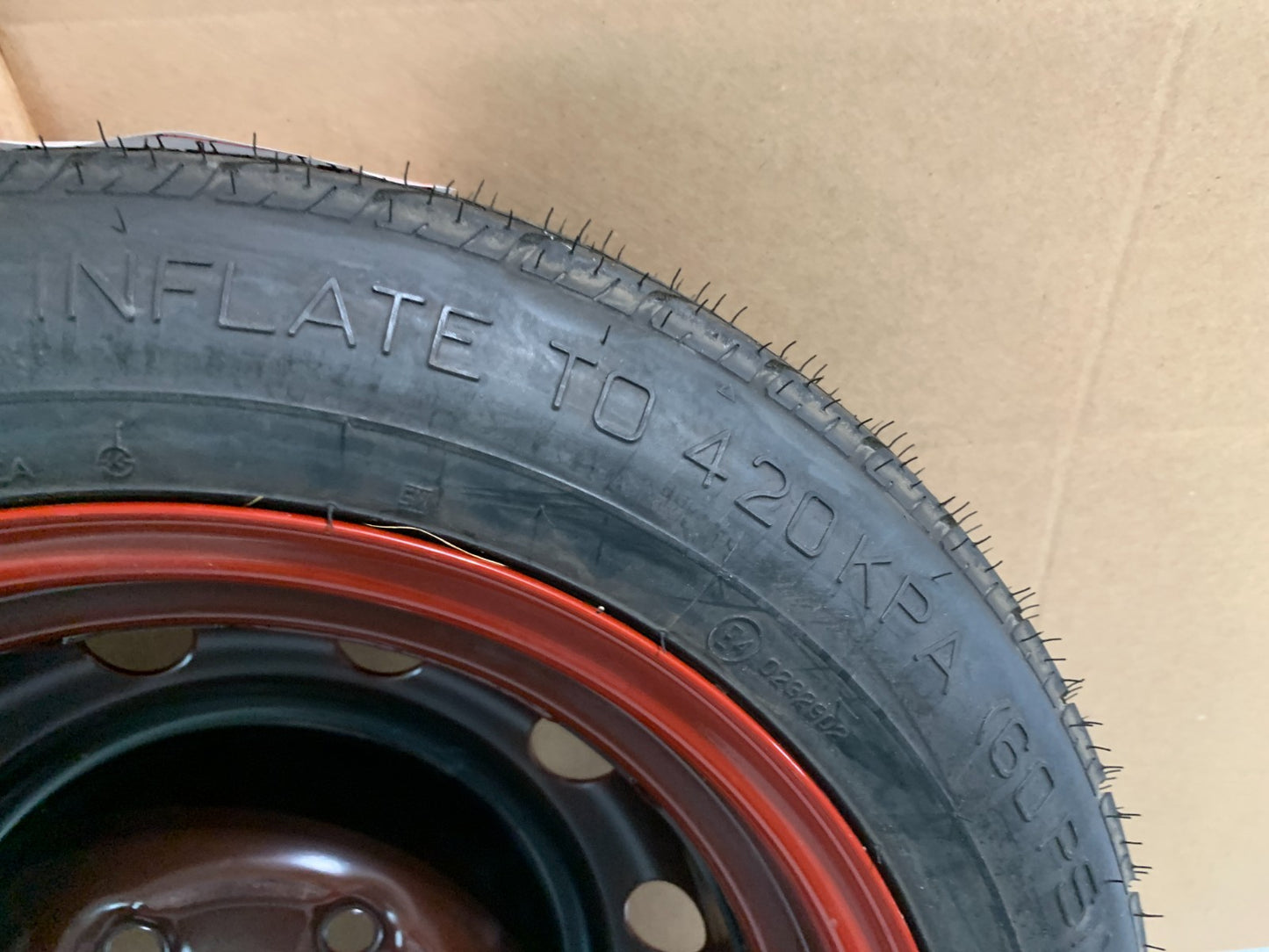 2010-2020 Hyundai Elantra 15" Spare Tire Compact Donut T125 80D15 OEM