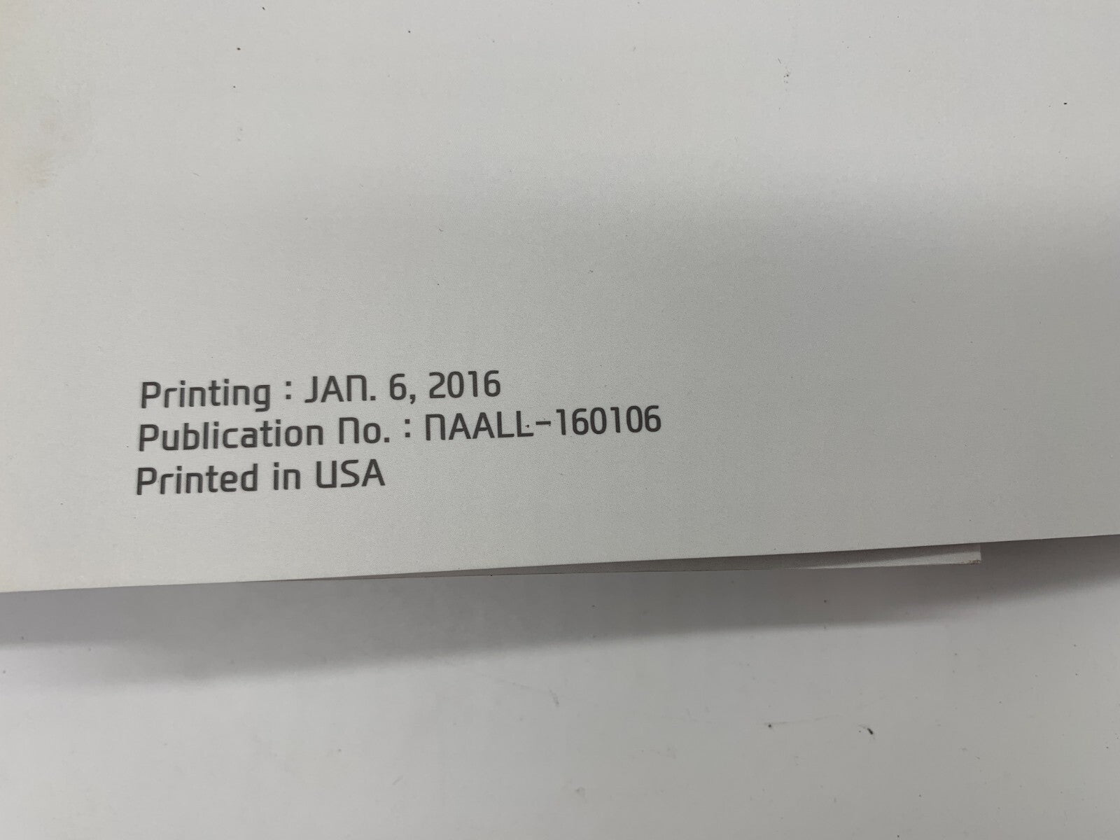 2017 Hyundai Elantra Owners Manual Set OEM A02B54007