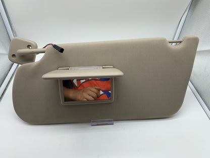 2009-2012 Ford Flex Driver Sun Visor Gray Illuminated OEM C04B23011
