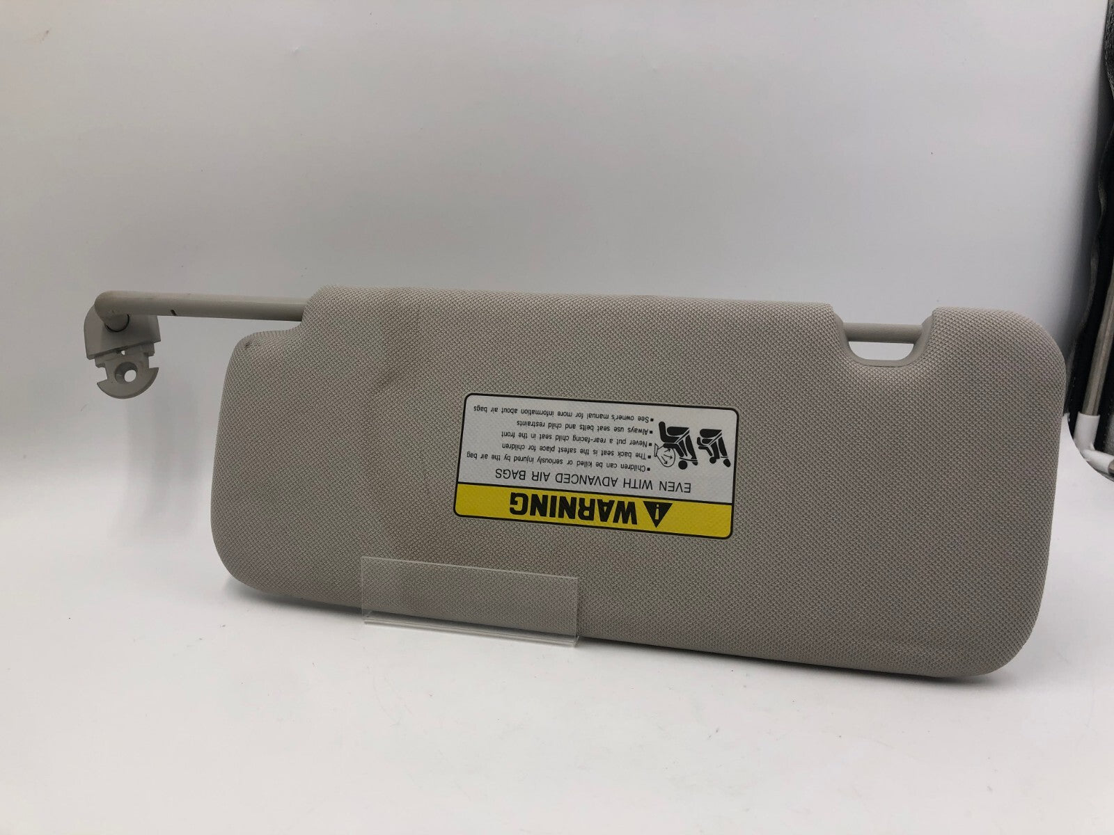 2020-2022 Hyundai Sonata Passenger Sun Visor Gray OEM D01B11002