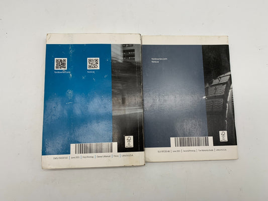 2014 Ford Focus Owners Manual Set OEM B04B24009