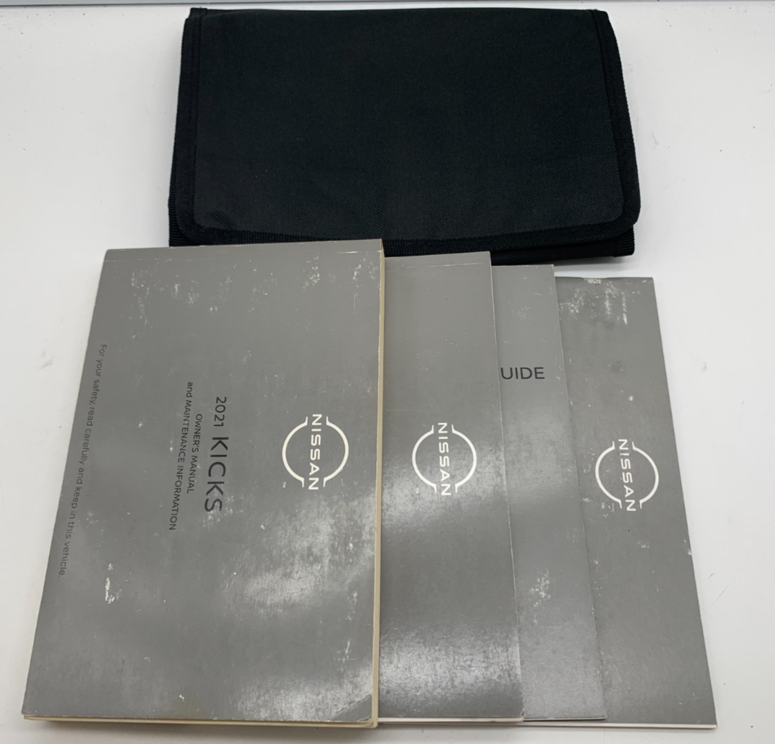 2021 Nissan Kicks Owners Manual Set with Case OEM B03B12060
