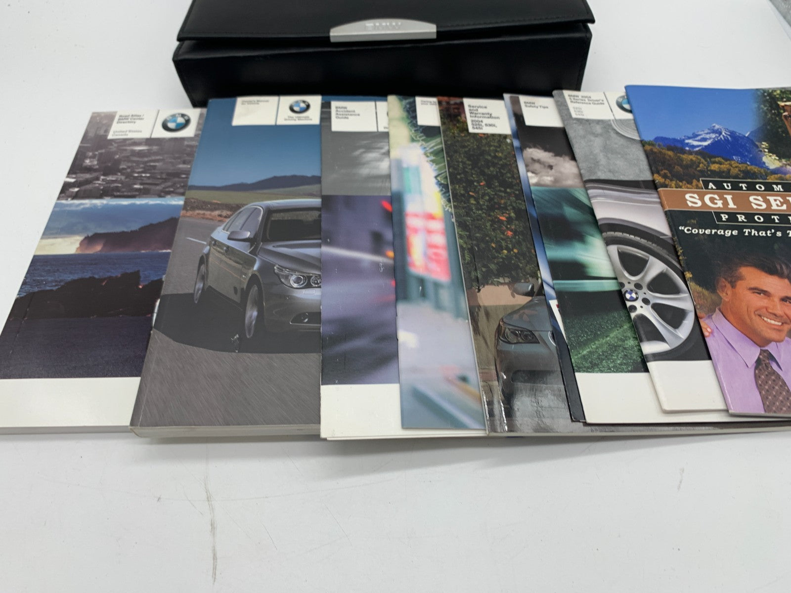 2004 BMW 545i 5 Series Owners Manual Set OEM D01B11007
