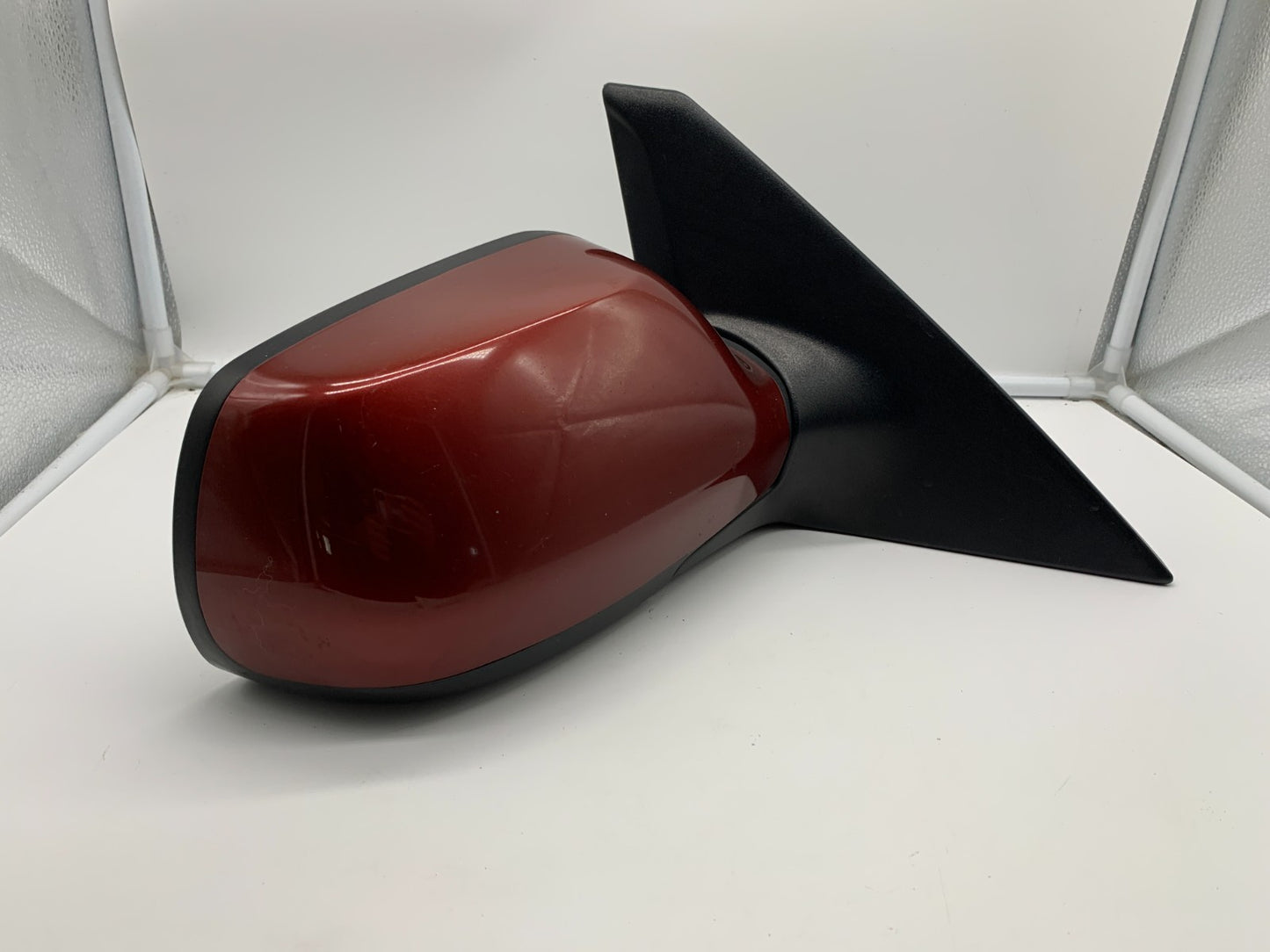 2007-2009 Mazda 3 Passenger Side View Power Door Mirror Red OEM C01B27002