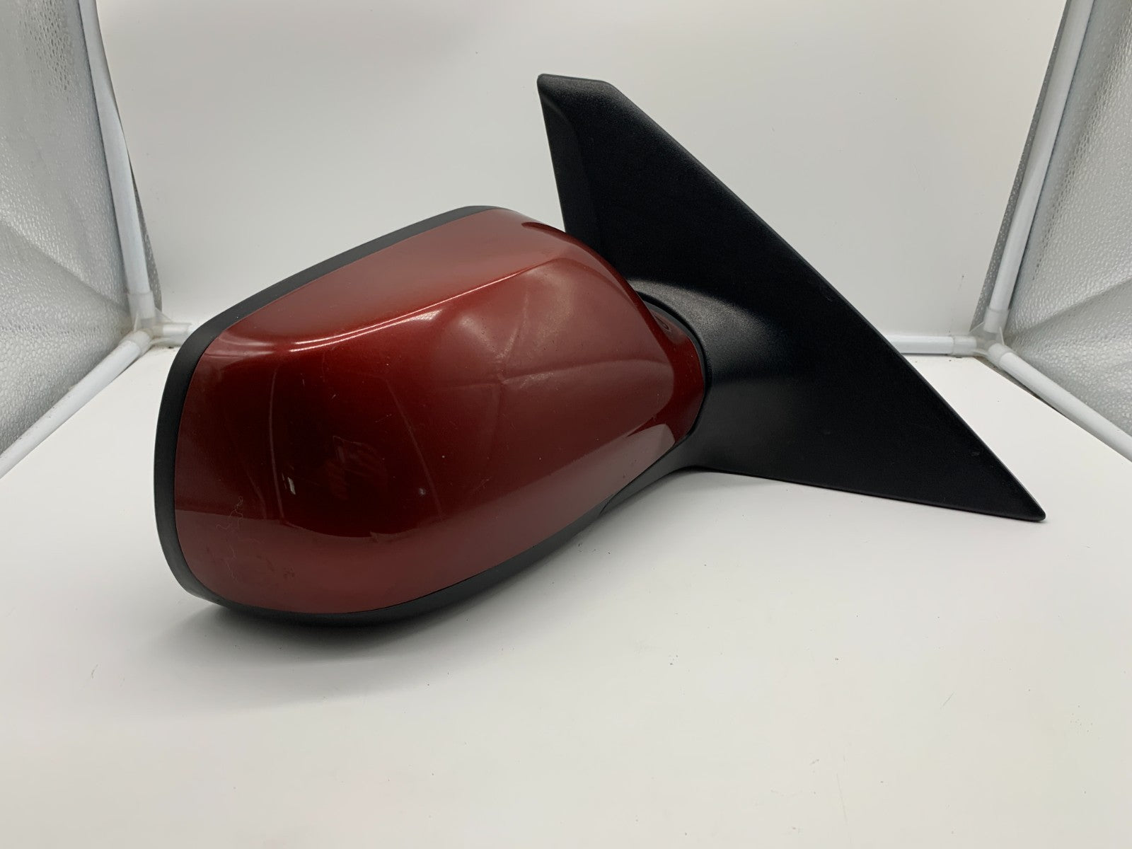 2007-2009 Mazda 3 Passenger Side View Power Door Mirror Red OEM C01B27002
