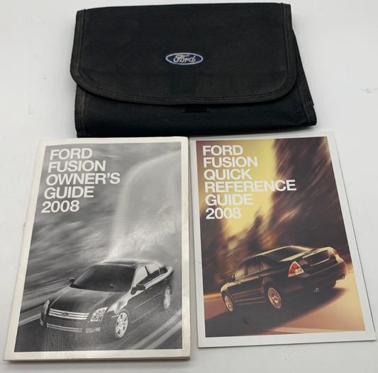 2008 Ford Fusion Owners Manual Set with Case OEM B04B12004
