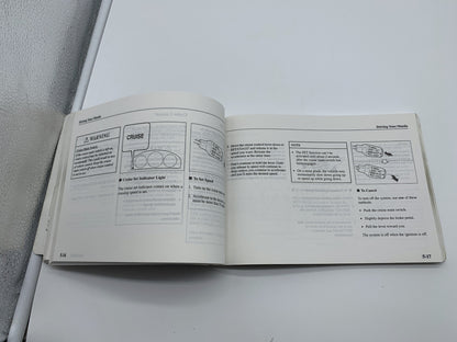 2000 Mazda MPV Owners Manual with Case OEM R01B02015