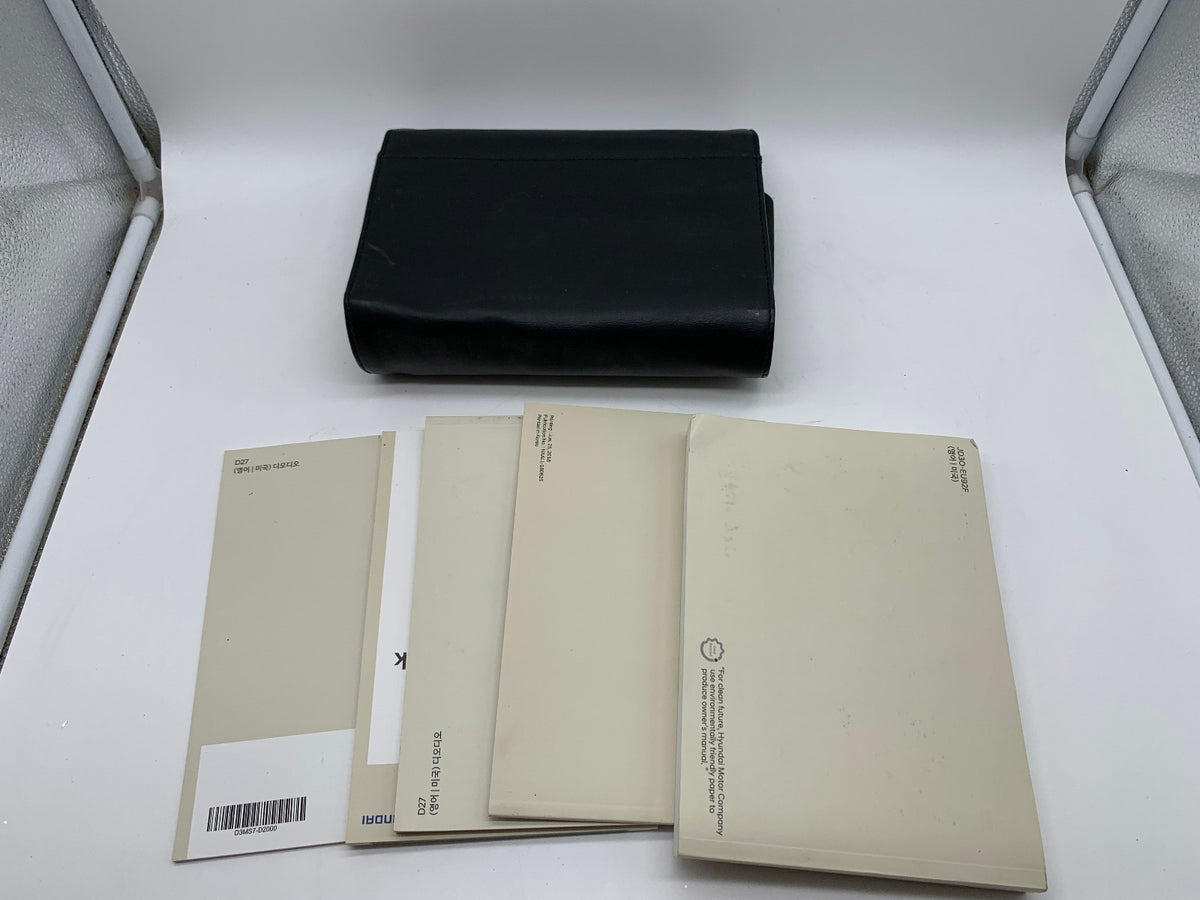 2019 Hyundai Tucson Owners Manual Set with Case OEM R01B09043