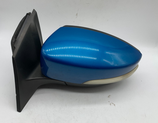 2015-2018 Ford Focus Driver Side View Power Door Mirror Blue OEM C03B61004