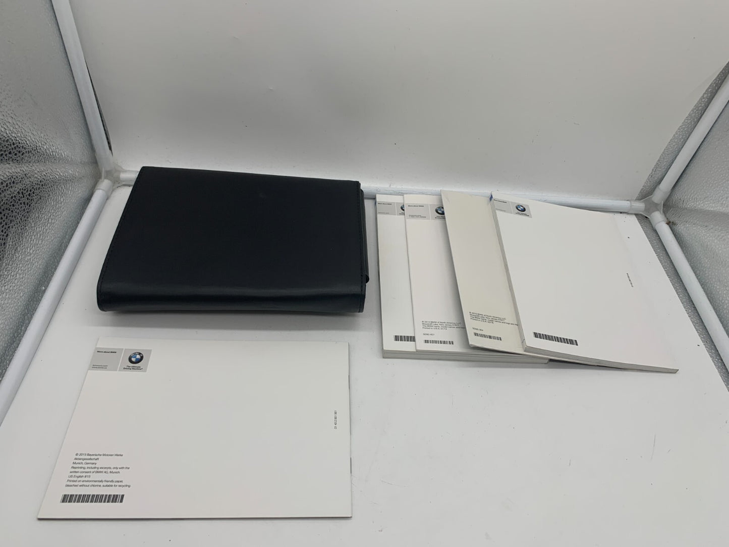 2015 BMW 4 Series Owners Manual Set with Case OEM A02B43004