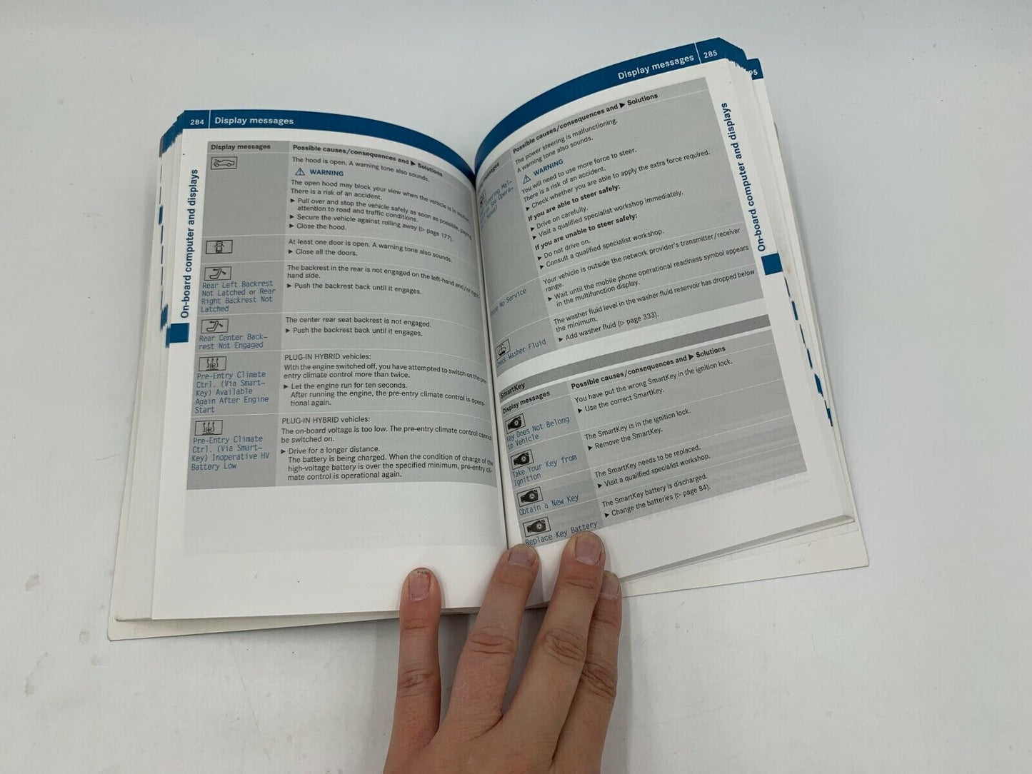 2016 Mercedes-Benz C Class Owners Manual Set with Case OEM B02B22043