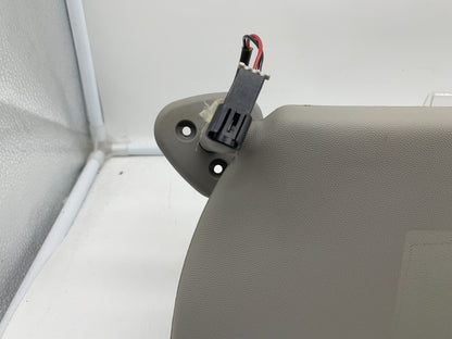 2004-2009 Cadillac SRX Passenger Sun Visor Illuminated Gray OEM A04B15003