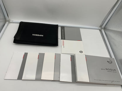 2016 Nissan Rogue Owners Manual Set with Case OEM A03B13006