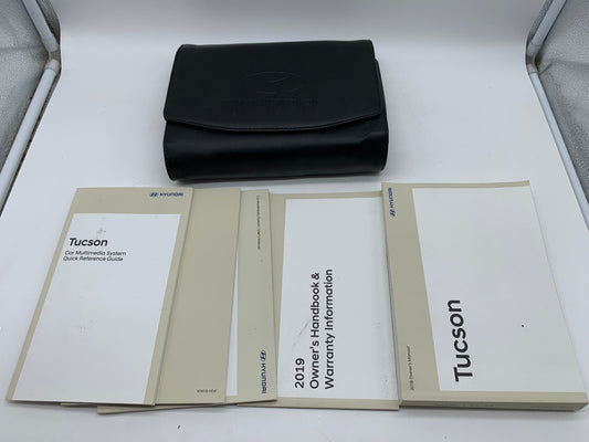 2019 Hyundai Tucson Owners Manual Set with Case OEM R01B09043