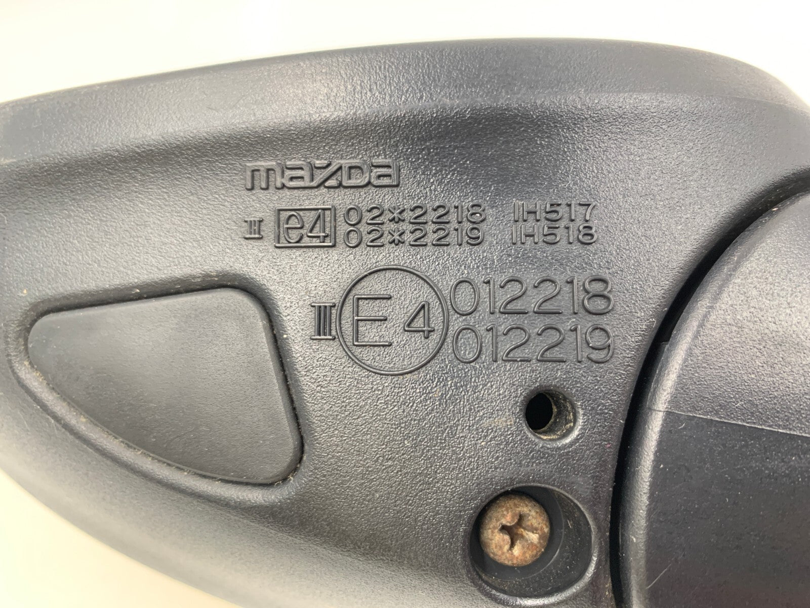 2004-2011 Mazda RX-8 RX8 Driver Side View Power Door Mirror Yellow OEM D02B58007