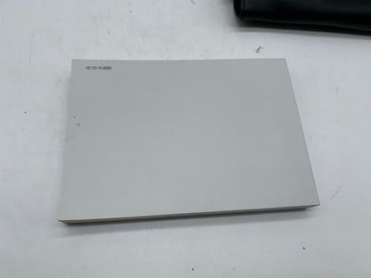 2017 Hyundai Sonata Owners Manual Set with Case OEM D02B09036