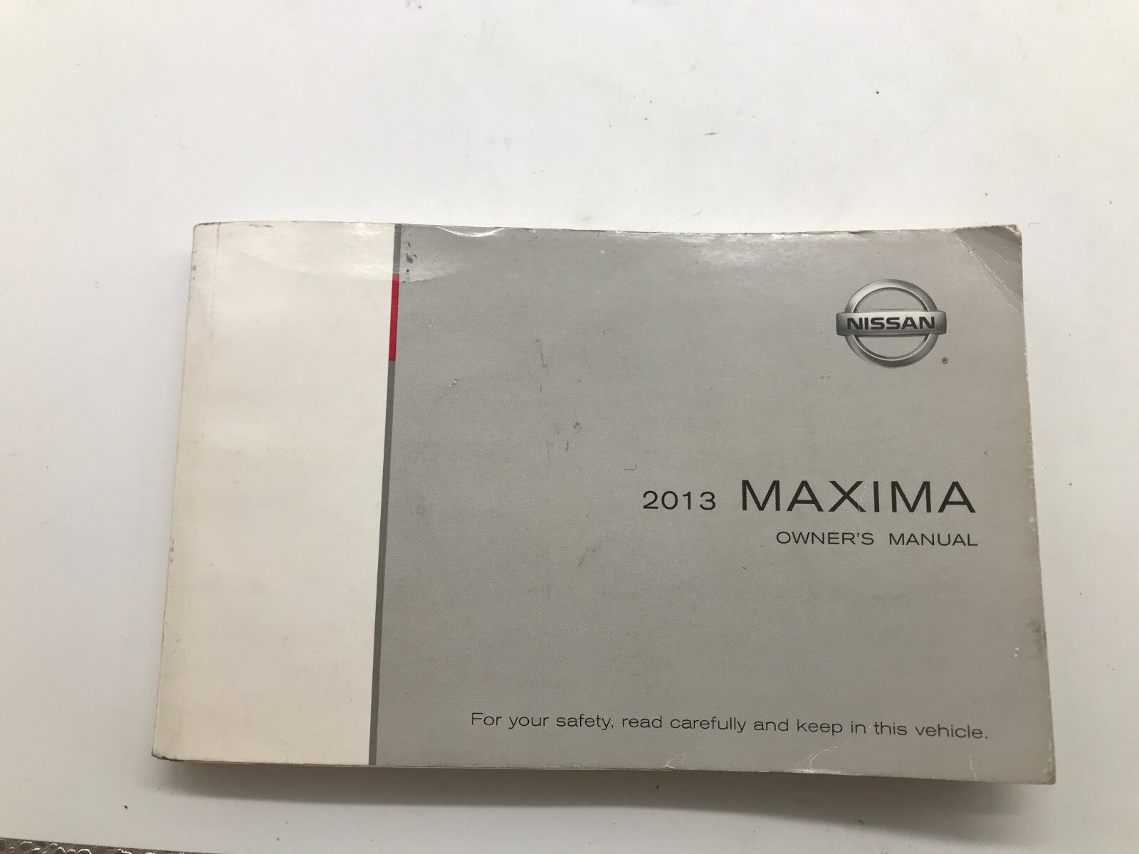 2013 Nissan Maxima Owners Manual Set with Case OEM D01B56060