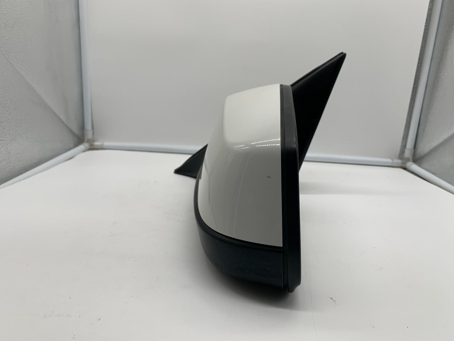 2011-2012 BMW 535i Driver Side View Power Door Mirror White OEM C03B61018