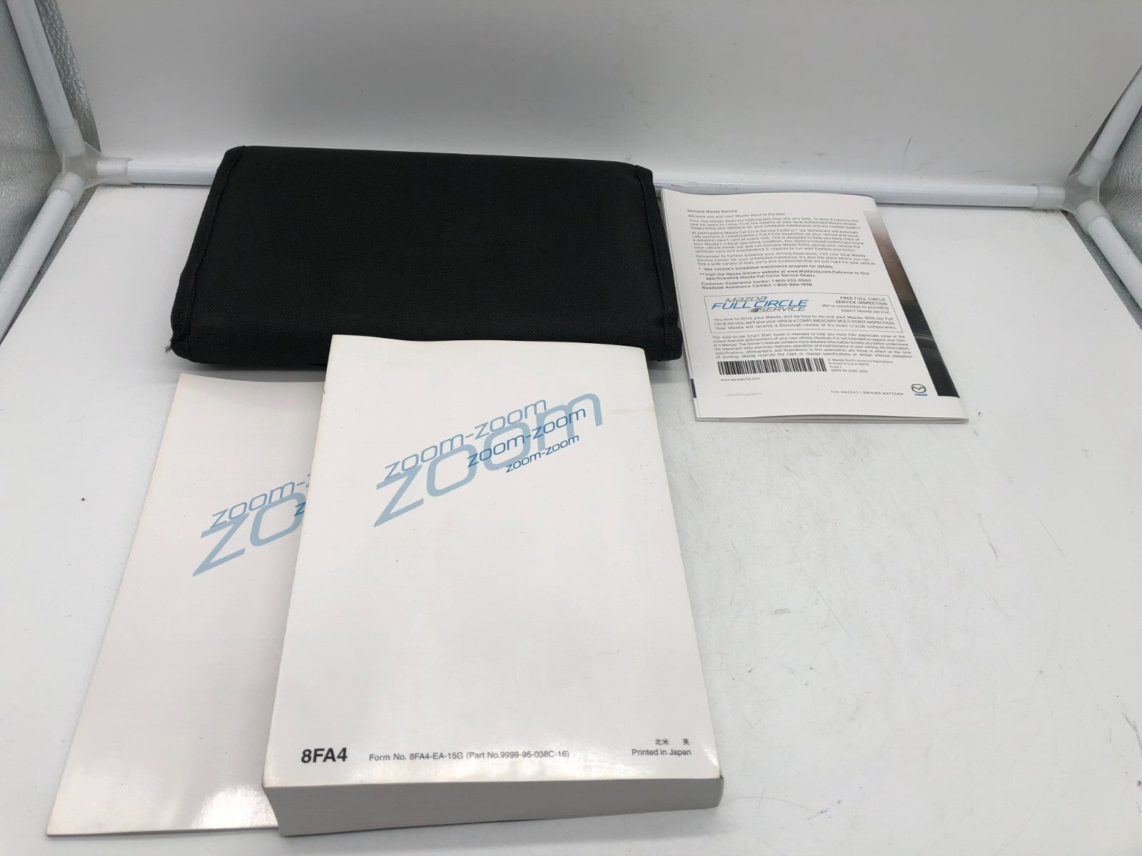 2014 Mazda 3 Owners Manual Set with Case OEM E01B23010