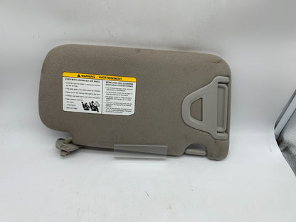 2013-2019 Nissan Sentra Driver Sun Visor Gray OEM D03B16008