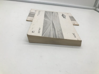 2011 Chevrolet Cruze Owners Manual Set OEM C02B45036