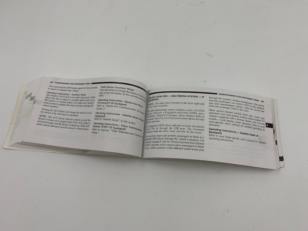 2008 Dodge Caravan Owners Manual OEM A03B03057