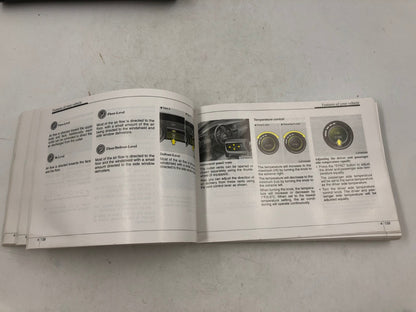 2016 Kia Optima Owners Manual with Case OEM A04B33005