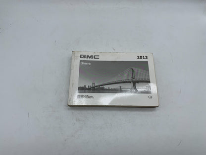 2017 GMC Sierra Owners Manual Set with Case OEM C02B50019