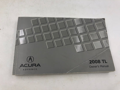 2008 Acura TL Owners Manual Set OEM A01B45027