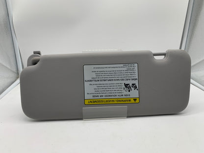 2017-2020 Hyundai Elantra Passenger Sun Visor Gray OEM C01B25027