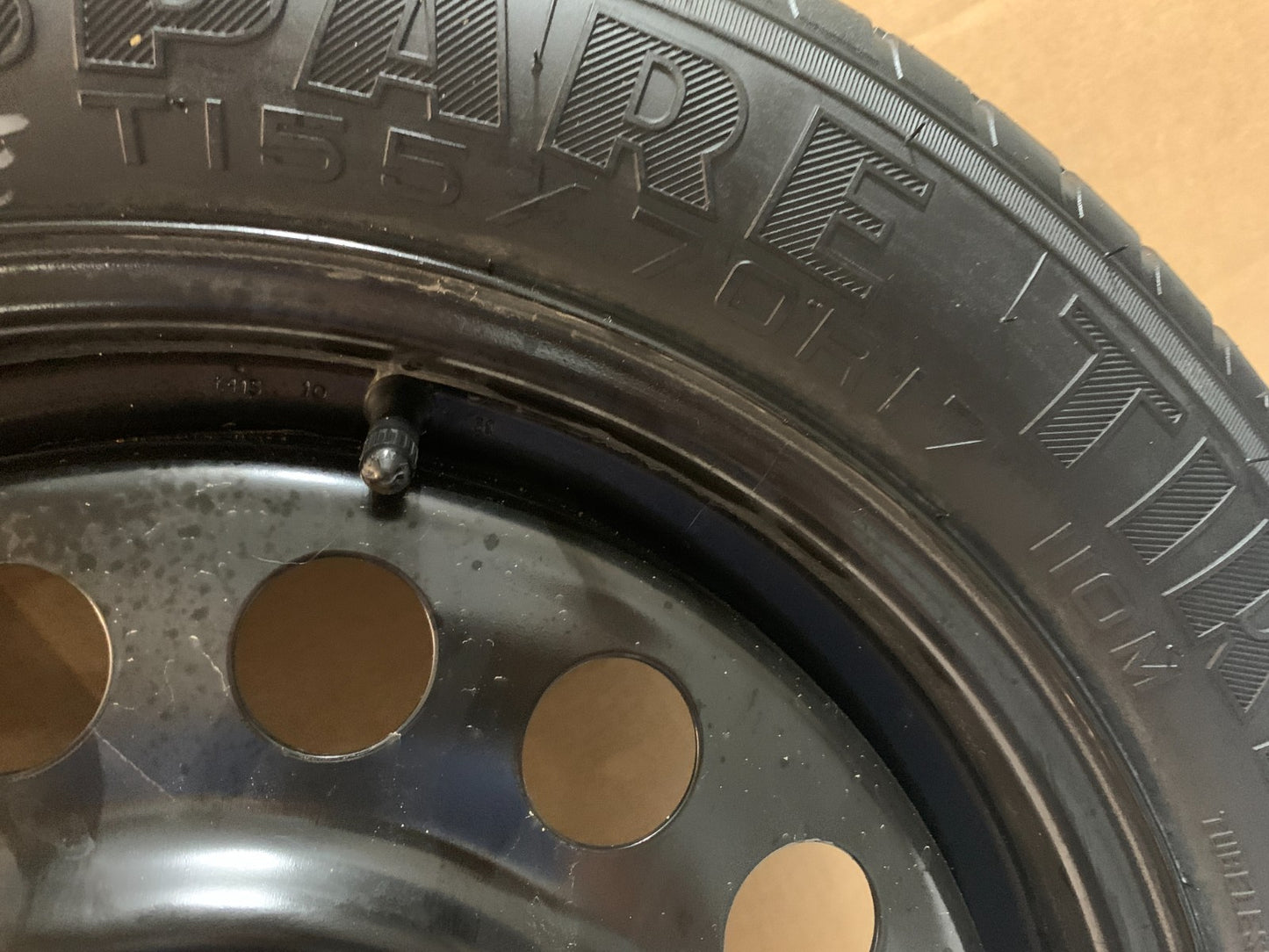 2013-2019 Ford Escape Spare Tire 17" Compact Donut with Jack Kit T155/70R17 OEM
